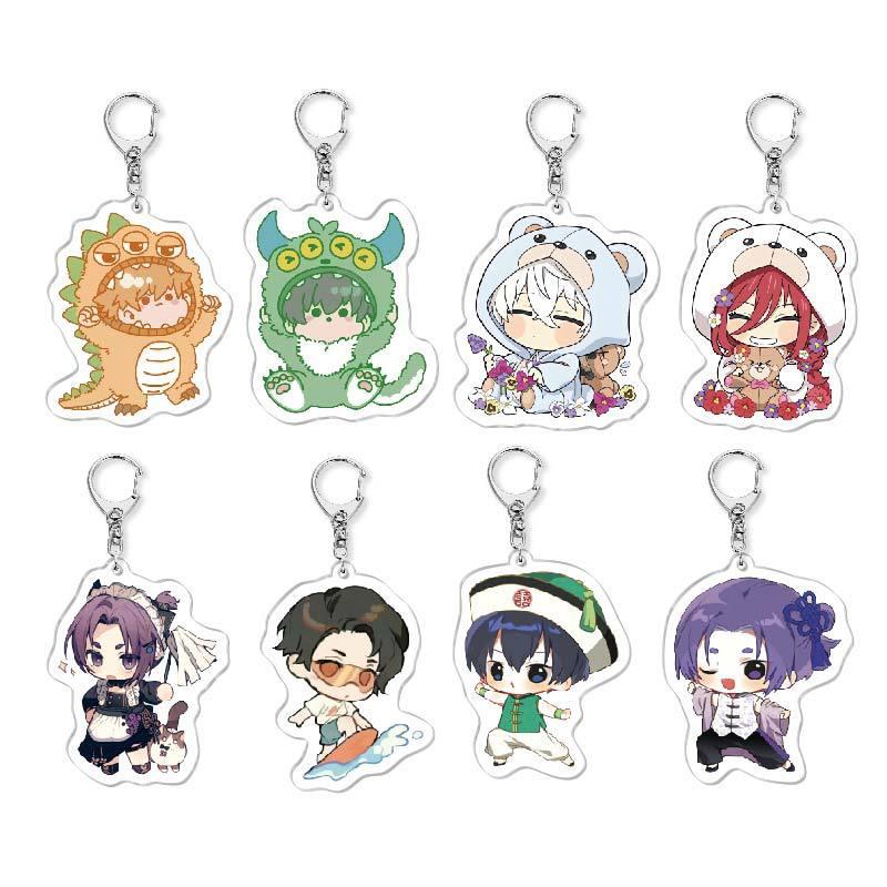 动漫周边批蓝色监狱5 洁世一蜂乐回亚克力钥匙扣挂件创意饰品礼物