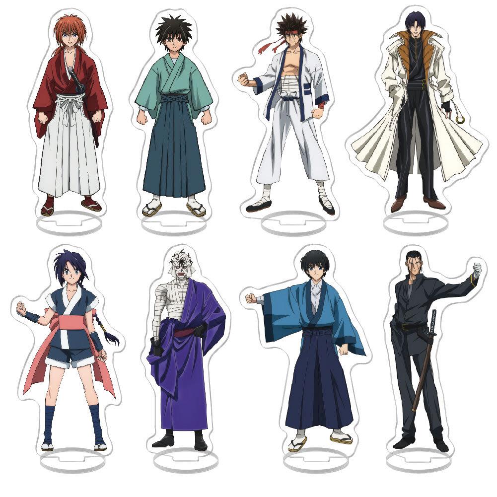 浪客剑心 绯村剑心 手办摆件校园动漫 周边亚克力大立牌 跨境外贸