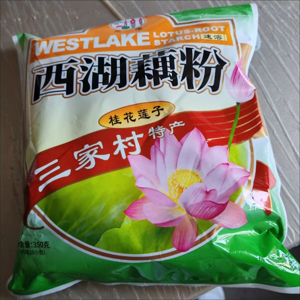 三潭经典西湖藕粉350g