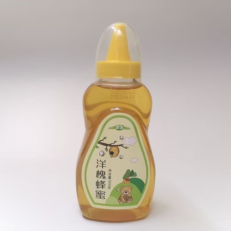 蜂蜜500g便携挤压瓶农家自产百花蜜野生土蜂蜜成熟洋槐蜜纯正天然
