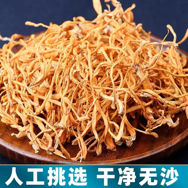 无硫熏正宗新鲜干货现发虫草花商用金虫草蛹虫草菌菇煲汤东北特产