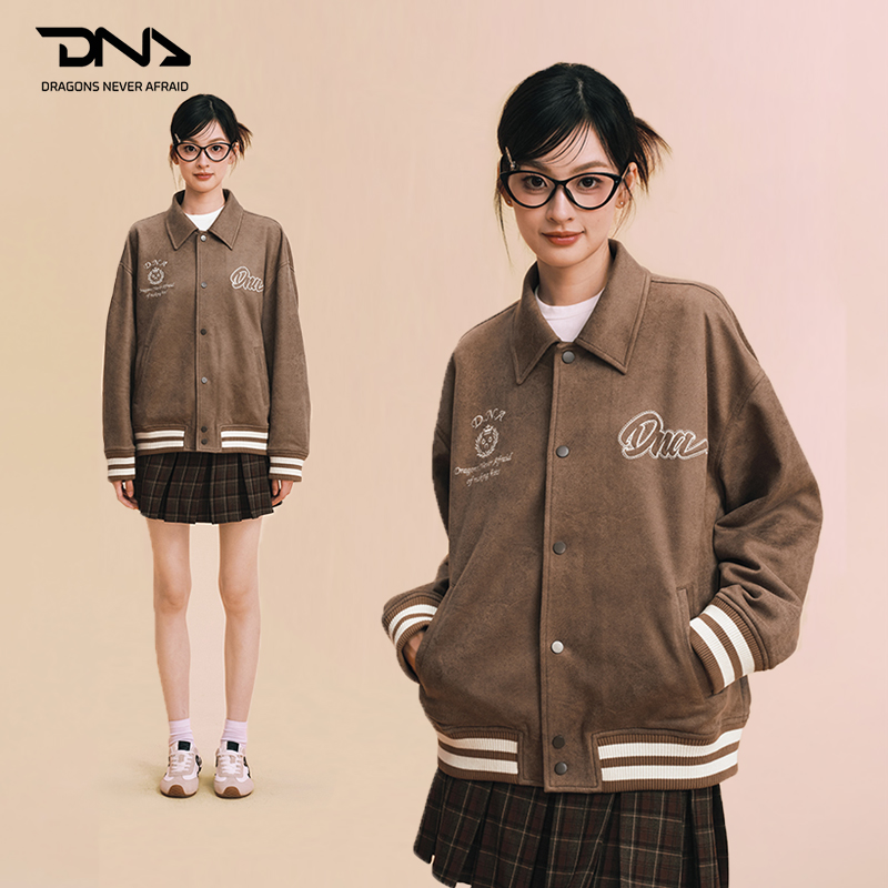 D-HARD(城市复古）麂皮中性夹克