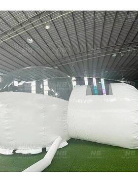 景区度假充气泡泡型帐篷度假半透明气泡屋户外休闲酒店帐篷易安装