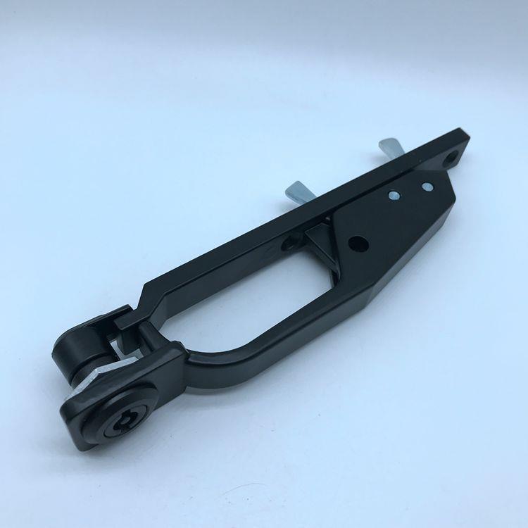 MS317，MS887-3黑色锌合金拉手，快开提拉手锁，明装门把手