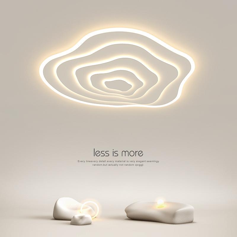 极简年轮客厅灯具现代简约大气家用吸顶灯设计师个性艺术主卧室灯