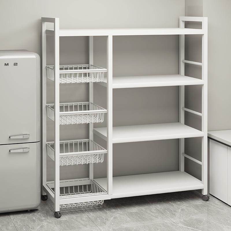 碳钢厨房置物架落地多层蔬菜篮子收纳架多功能微波炉烤箱储物架,厨房/烹饪用具,抹布架/厨房清洁收纳架,淘宝优惠券,粉丝福利购,淘宝优惠卷