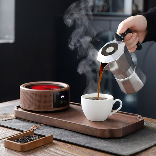 摩卡壶电陶炉便携迷你煮茶炉