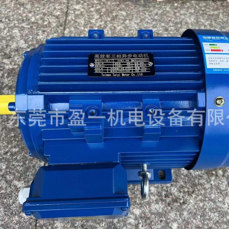 台湾台一YE3-3.7KW-112M 三相异步电机马达