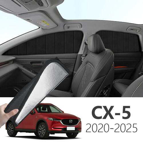 CX-5 2020-2025可折叠式隐私款遮阳帘全遮侧窗遮阳挡