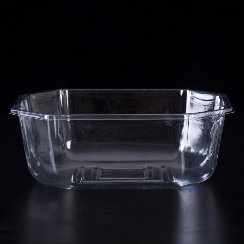 一次性透明塑料生鲜托盘保鲜盒加厚熟食草莓和八角切盒水果打包盒