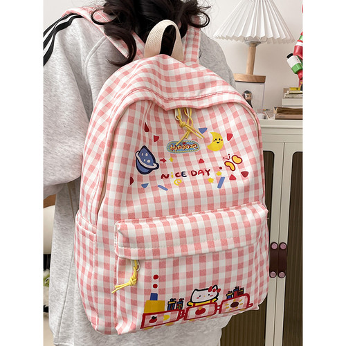 书包韩系双肩包女可爱ins风背包