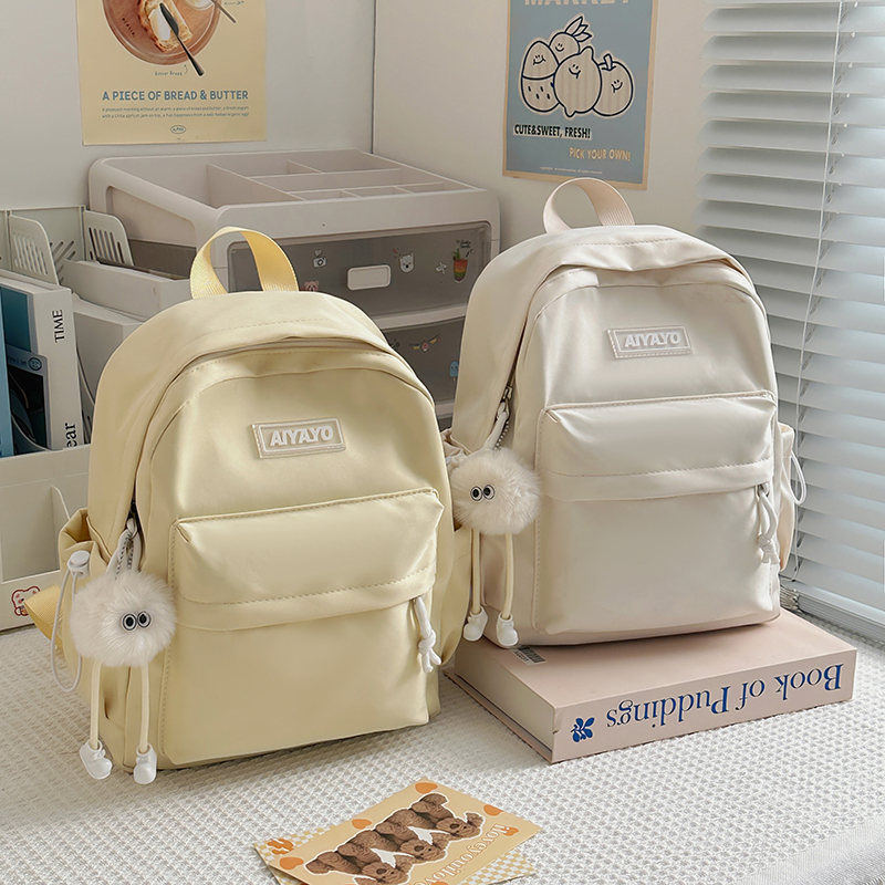 糖果色儿童春游研学包补习班书包