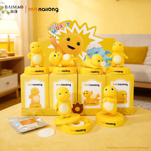 正版奶龙摆烂日常系列盲盒桌面摆件公仔玩偶潮玩手办装饰车载摆饰