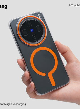 问号高透避免发黄手机壳适用于vivoX200ProMini磁吸保护套简约男女vivoX300Pro手机套全包保护防摔时尚高级