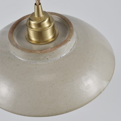 PTLIFE平田日式复古餐厅吊灯北欧卧室床头灯餐桌中古黄铜陶瓷灯具