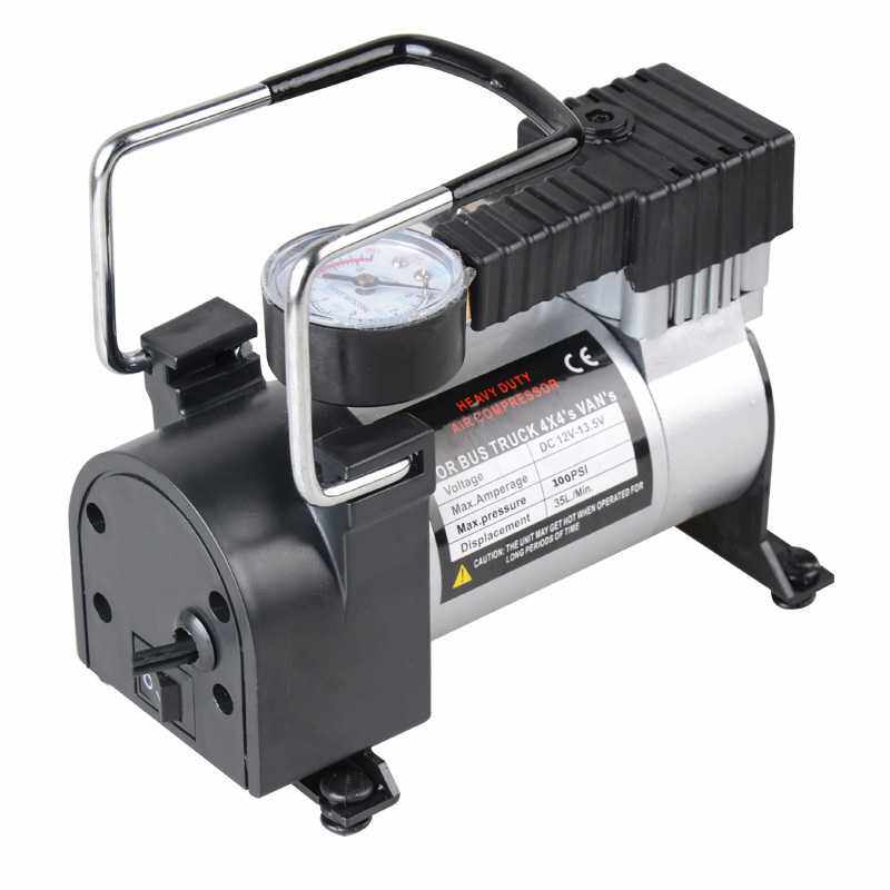 车载充气泵汽车用小车电动打气棒筒高压加气12v便携式点烟器车胎