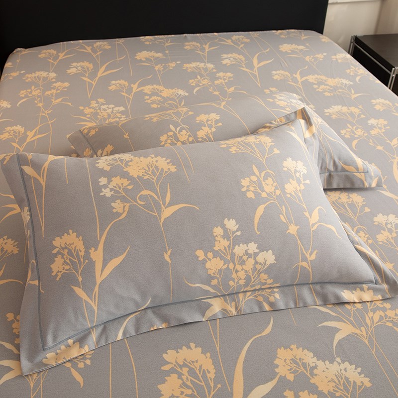 简约全棉被套单件100纯棉磨毛被罩单人学生三件套1.5m150x200x230