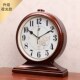 夜光静音家用座钟老式 坐钟 客厅时钟摆件钟表桌面摆放台钟摆钟台式