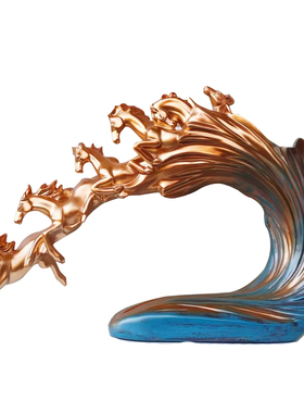 招财艺术简约格调样板房装办公室装饰品摆件家居电视柜玄关书房礼