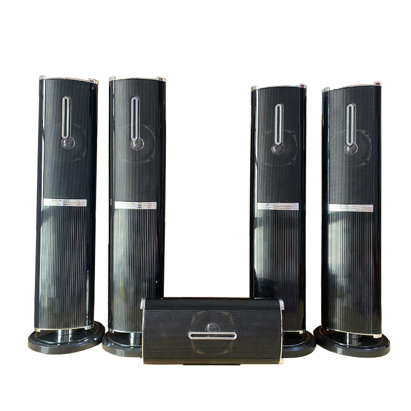 库存.家庭影院音响前置音柱家用落地式无源卫星环绕音箱
