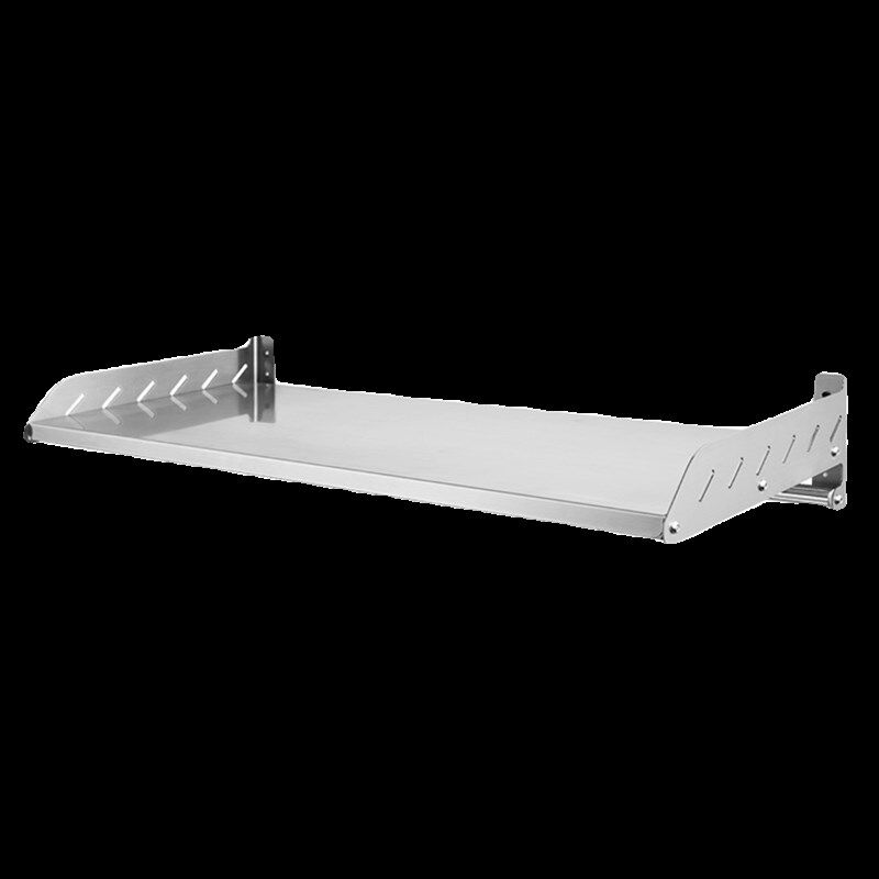 304不锈钢厨房微波炉架置物架加厚 免打孔家用壁挂式墙上烤箱支架