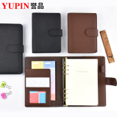 随身活页笔记本文具小A6A5商务办公会议记录工作硬皮可拆卸记事本