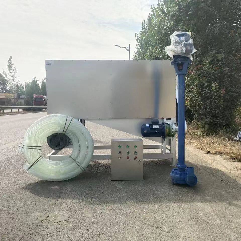 滚筒式微滤固液干湿分离机粪便脱水机猪粪牛粪分离机新型酒糟厂家
