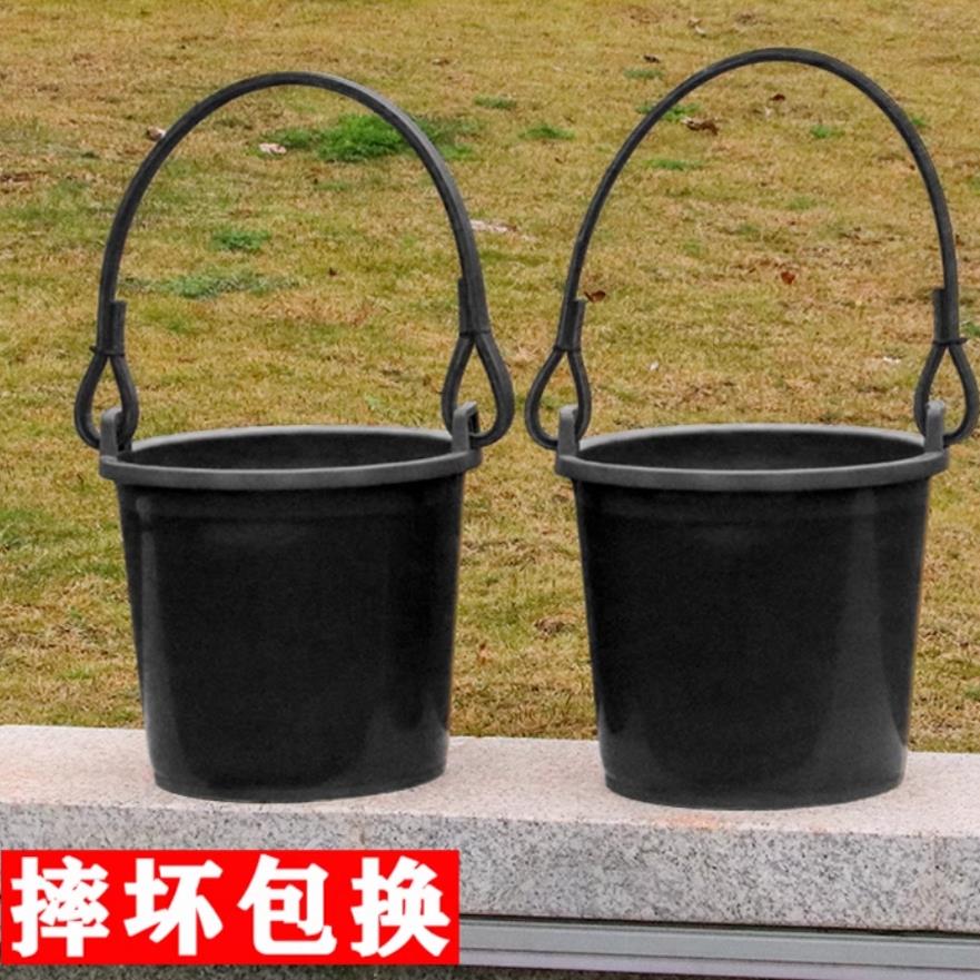 农用塑料水桶双耳担水桶挑粪桶灌溉多用途桶耐摔加厚熟料桶耐用桶