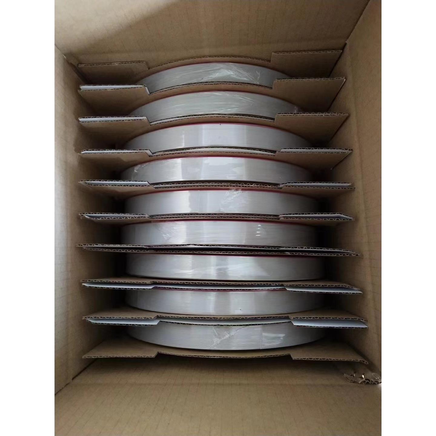 加粗铜丝UL2651 26AWG灰色彩色IDC排线 10/16/20/40P扁平26号线