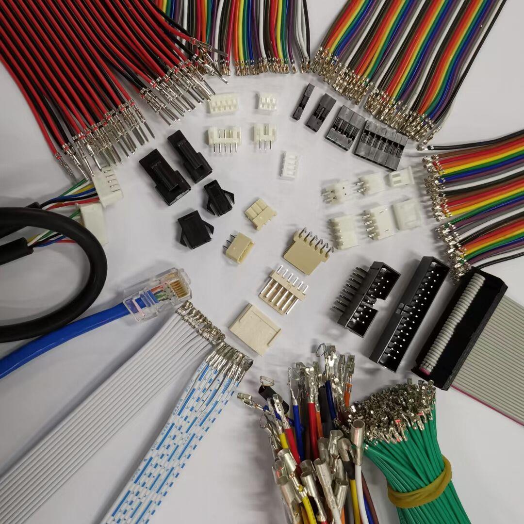 线束加工定制杜邦2.0XH2.54PH2.0MMFFC彩排线红白线灰白线FCDC