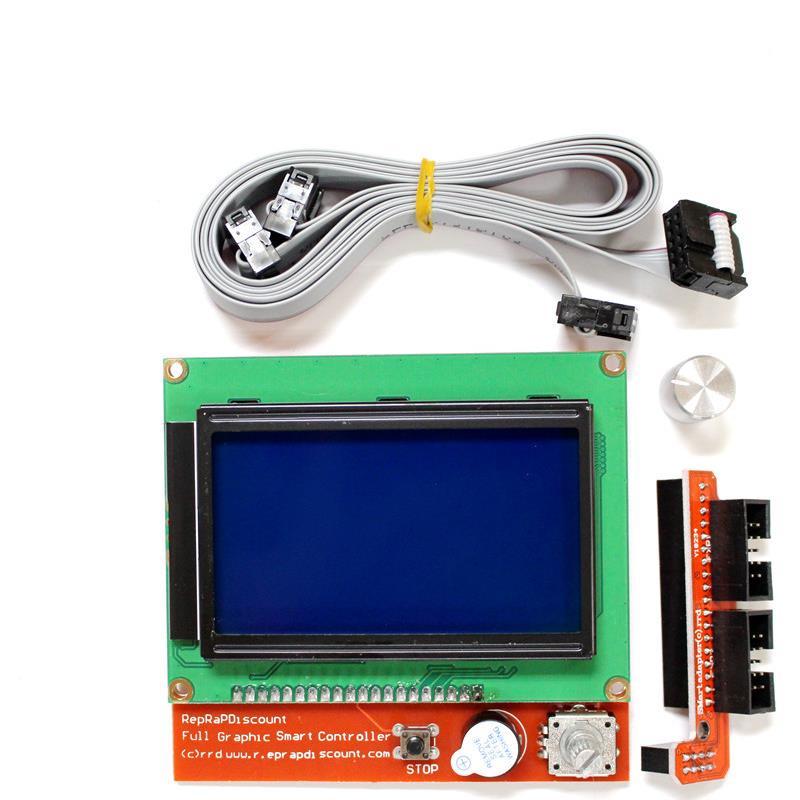 3D打印机 1.4 LCD12864智能控制器 液晶控制屏 带中文字库