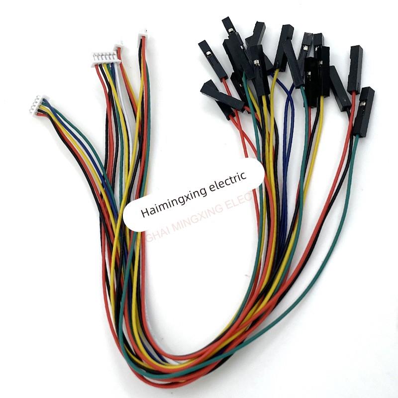 1.25mm间距转杜邦2P3P4P5P6P主板连接线电路1拖4传感器电子线