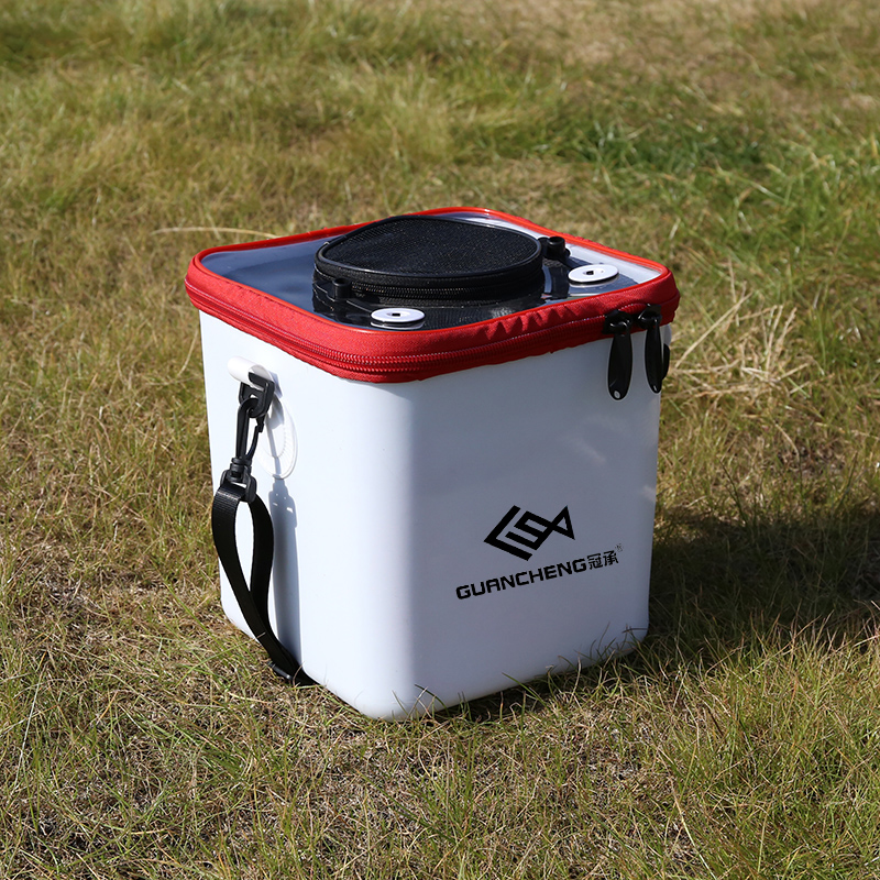 野钓专用路亚一体成型活鱼桶打水桶溪流白条马口小鱼活鱼箱鱼护桶