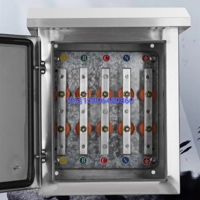 户外不锈钢电缆分支箱T接箱铜排分接箱低压配电箱转换箱接线箱插
