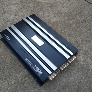 大功率汽车音响4声道四路功放12V车载功放改装 功放R 汽车功放 V17