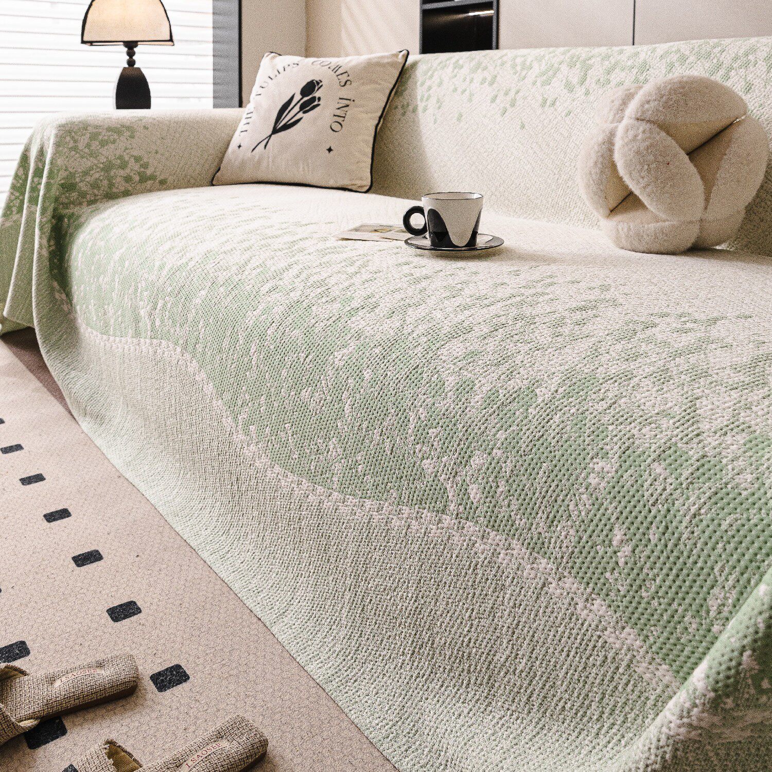 四季通用棉沙发盖布加厚2026新款沙发毯子一整张全盖套罩防滑