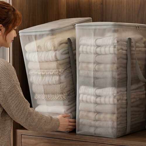 衣服收纳箱家用大容量衣物专用