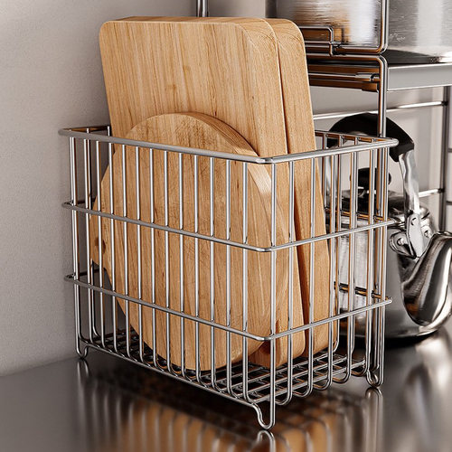 304不锈钢收纳筐浴室收纳篮桌面