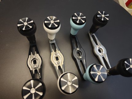 驭黑狮摇臂(泛用雷强版）10cm长加厚改装摇臂Handle Arm Assembly