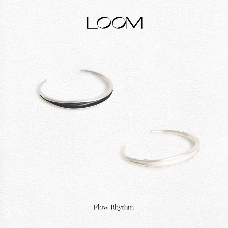 LOOM流动珐琅开口手镯LOOM流动珐