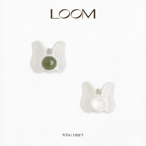 LOOM哑光纯银重工宽戒