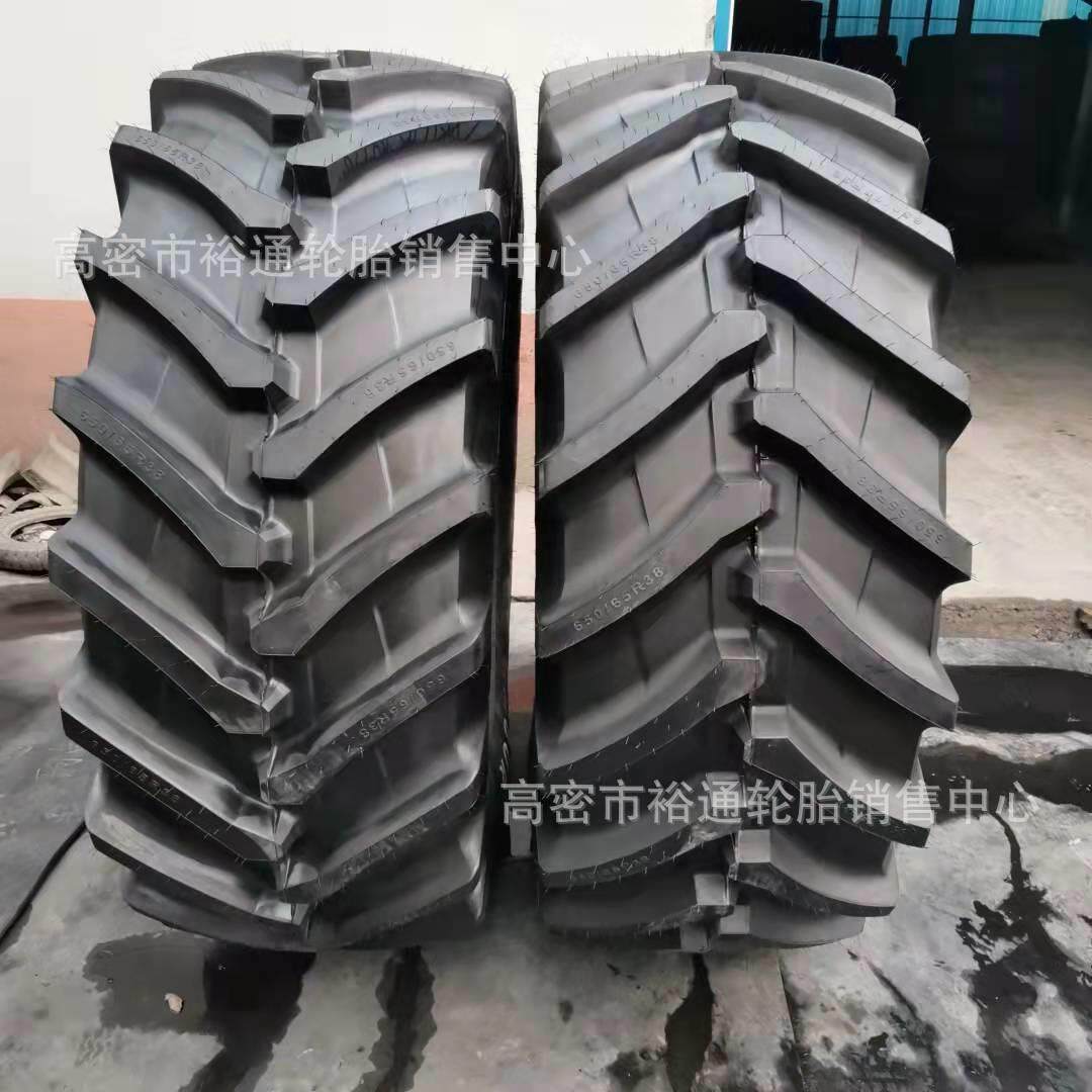 农用拖拉收割机轮胎650/65R38R42加宽子午线轮胎710/70R42人字
