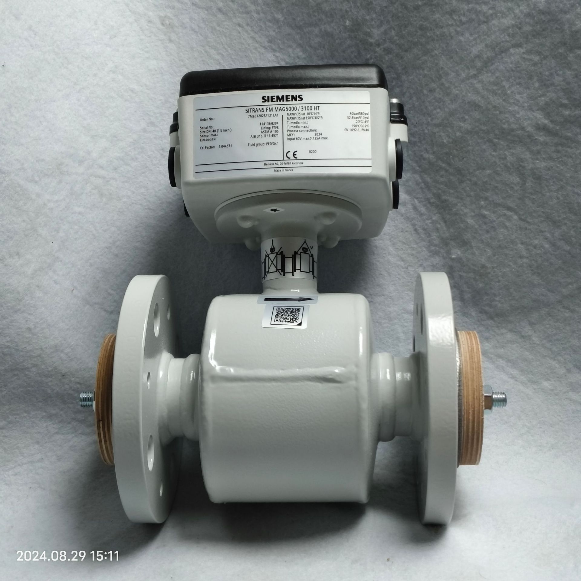 进口原装西门子电磁流量计7ME6320-2RF12-1L一体式流量计现货