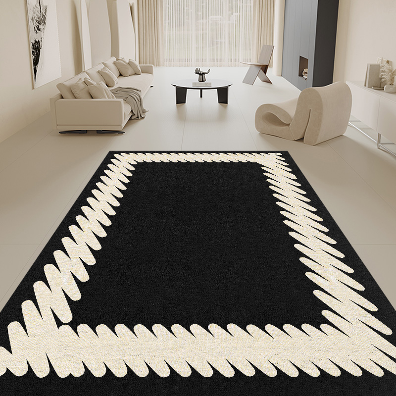 丝圈入户门地垫玄关进门垫子法式简约耐脏地毯门口门外脚垫可裁剪