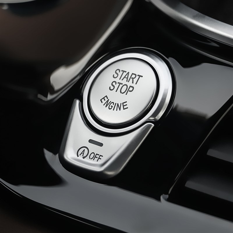 18-21款宝马5系方向盘多媒体按键贴电子手刹按钮亮片530l内饰改装