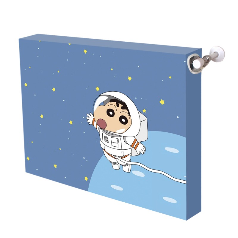 卡通暖气片罩家用简约装饰罩布艺老式暖气遮挡帘防尘防熏黑暖气罩