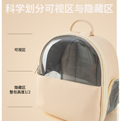 猫包外出便携太空舱大容量半透明夏季 舒适透气双肩背包猫咪用品