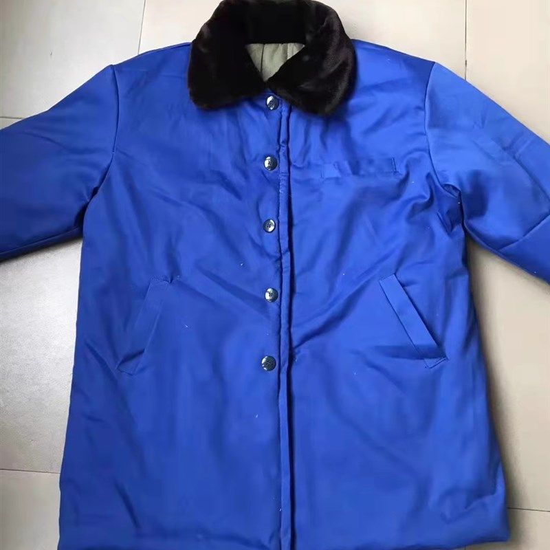 全新87海士棉大衣海蓝色棉花军迷大衣冬季短款加厚防寒棉衣服,男装,棉衣,淘宝优惠券,粉丝福利购,淘宝优惠卷