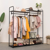 衣帽架家用挂衣架落地式 挂衣服架子房间卧室衣柜创意晾晒衣架简易