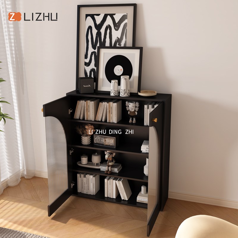 中古壁橱壁炉柜餐边柜复古装饰置物架陈列民宿摄影展示柜轻奢定制